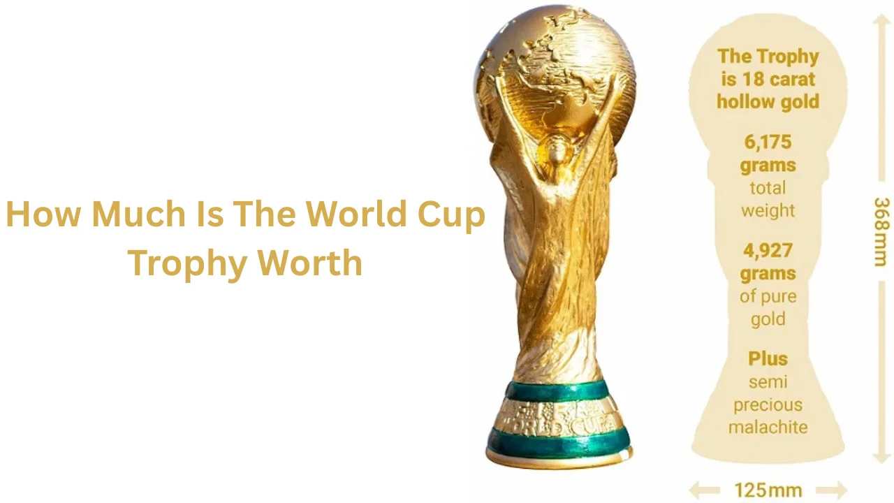 how much is the world cup trophy worth