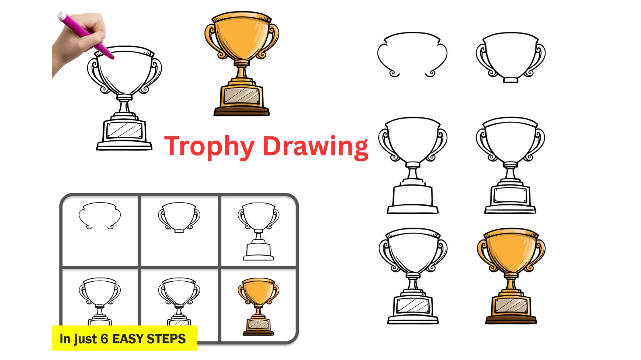 trophy drawing